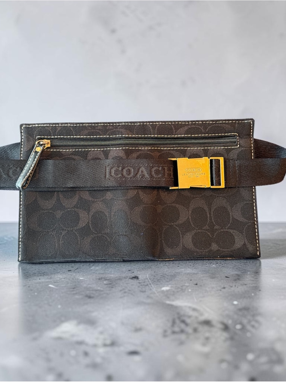 Coach Women’s Waist Bag With Signature Logo In Black - Picture 4 of 7